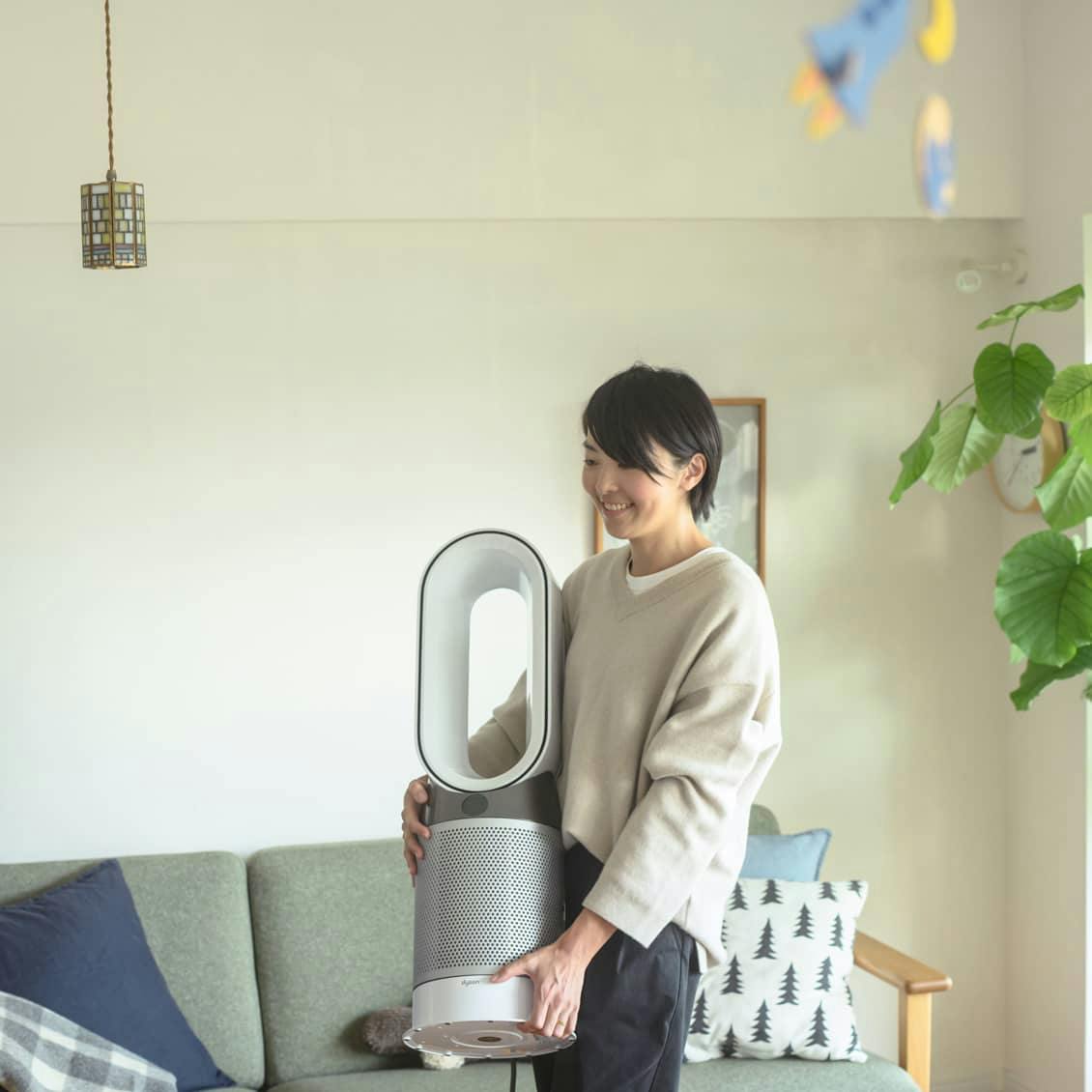 Dyson Pure Hot + Cool™ 空気清浄ファンヒーターの体験レポをお