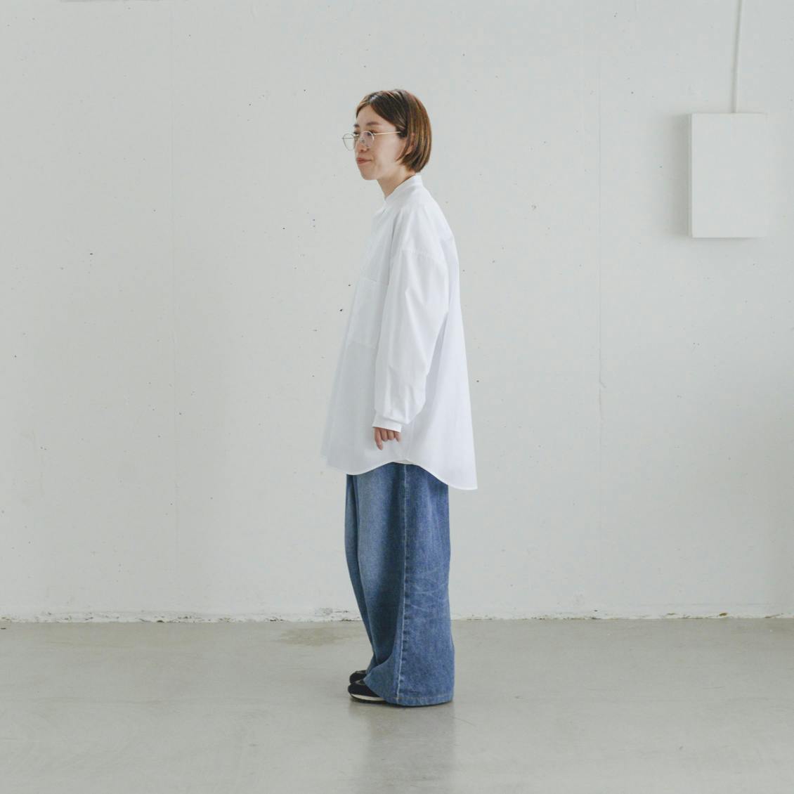 着用レビュー】NORMALLYのバンドカラーシャツをスタッフ7名が着てみ