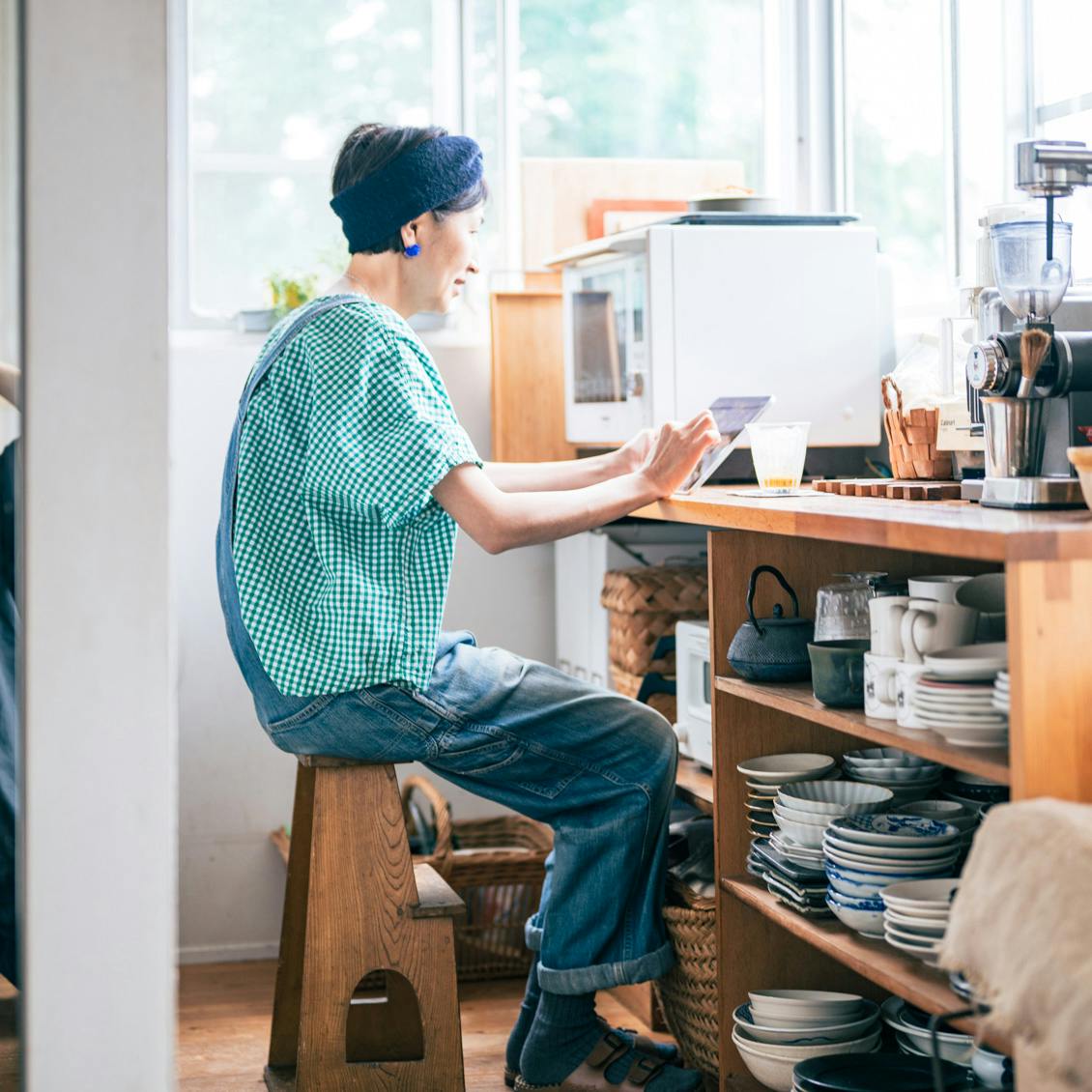 キッチンカウンターがポイント。家事がはかどる“独立型キッチン”の