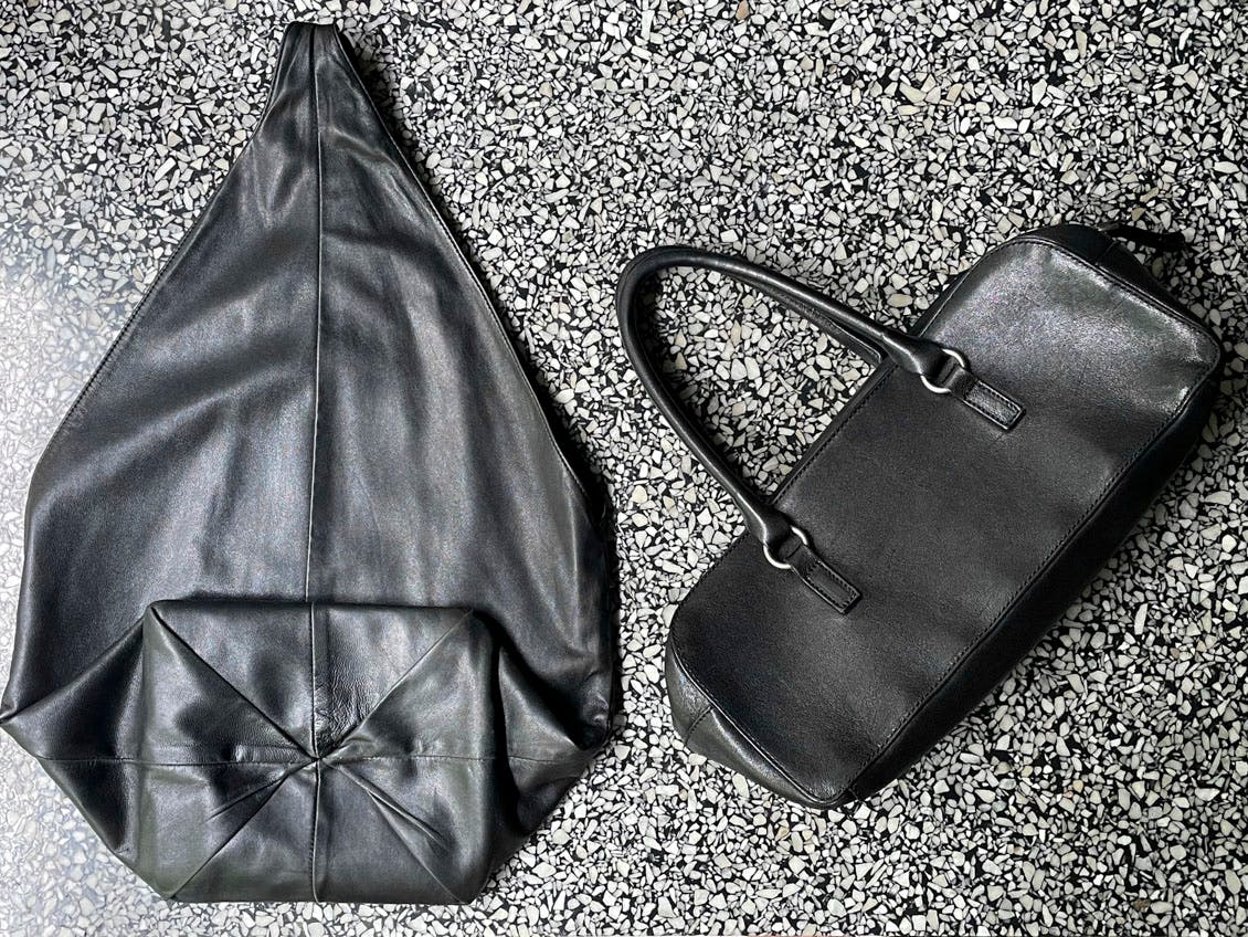 LIFE STYLIST 長方形のレザーバッグ LIFE STYLIST 長方形の