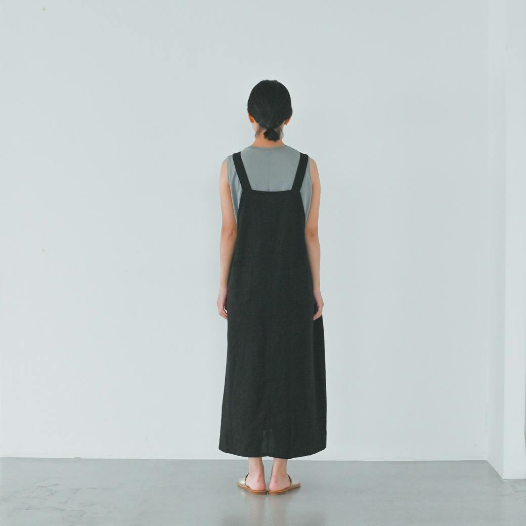 着用レビュー】当店別注の2サイズ展開！fog linen workのサロペット