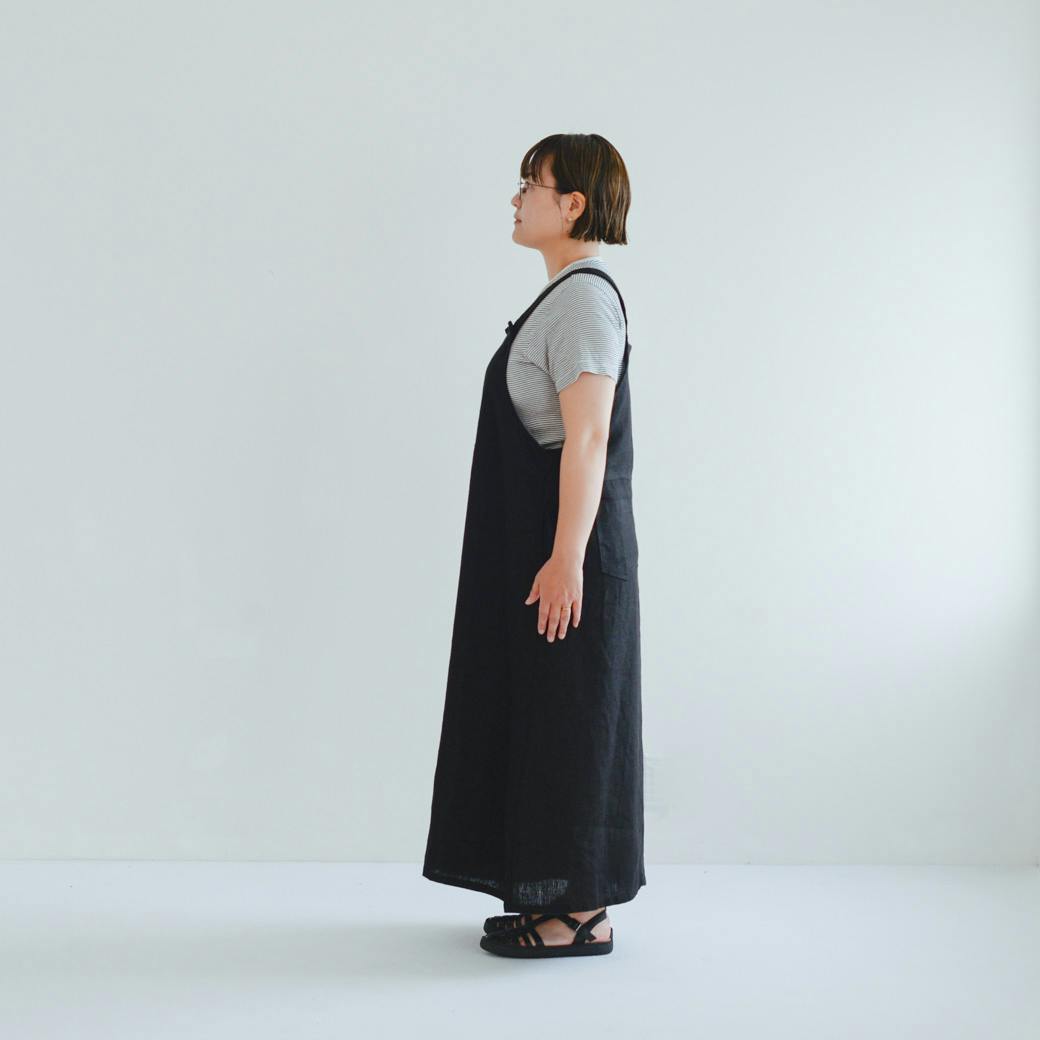 着用レビュー】当店別注の2サイズ展開！fog linen workの