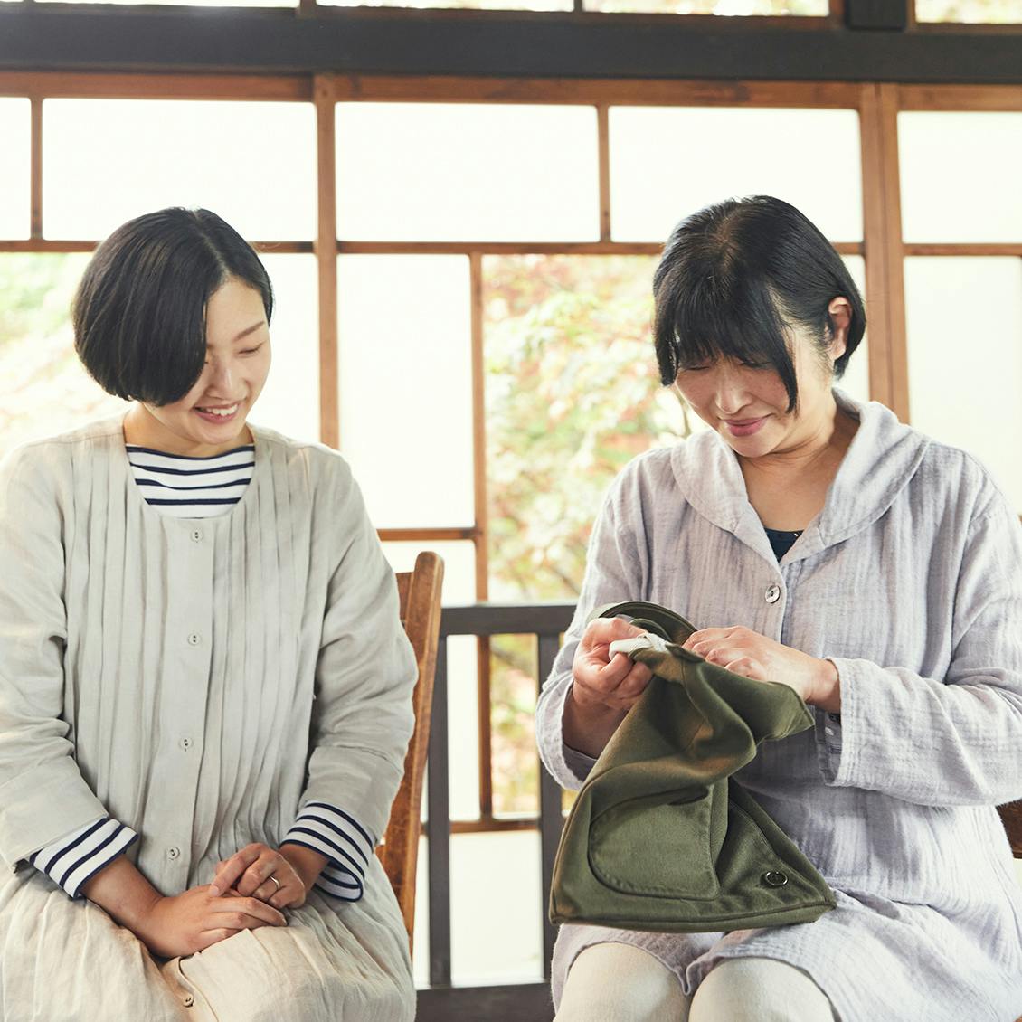 石見銀山 群言堂「お気に入り相談室」の、服と人と縁をつなぐ仕事