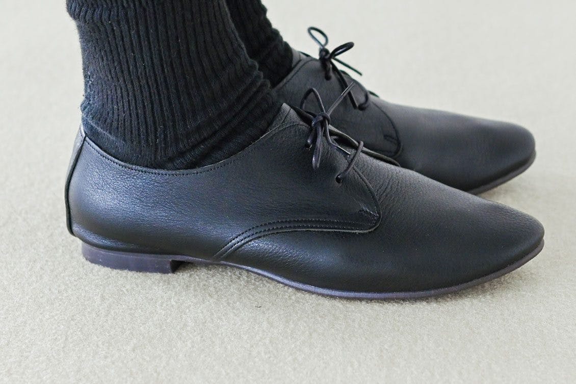 着用レビュー】毎日はきたい柔らかさ!ramble danceのレザーシューズを 着用レビュー】毎日はきたい柔らかさ!ramble danceのレザーシューズを