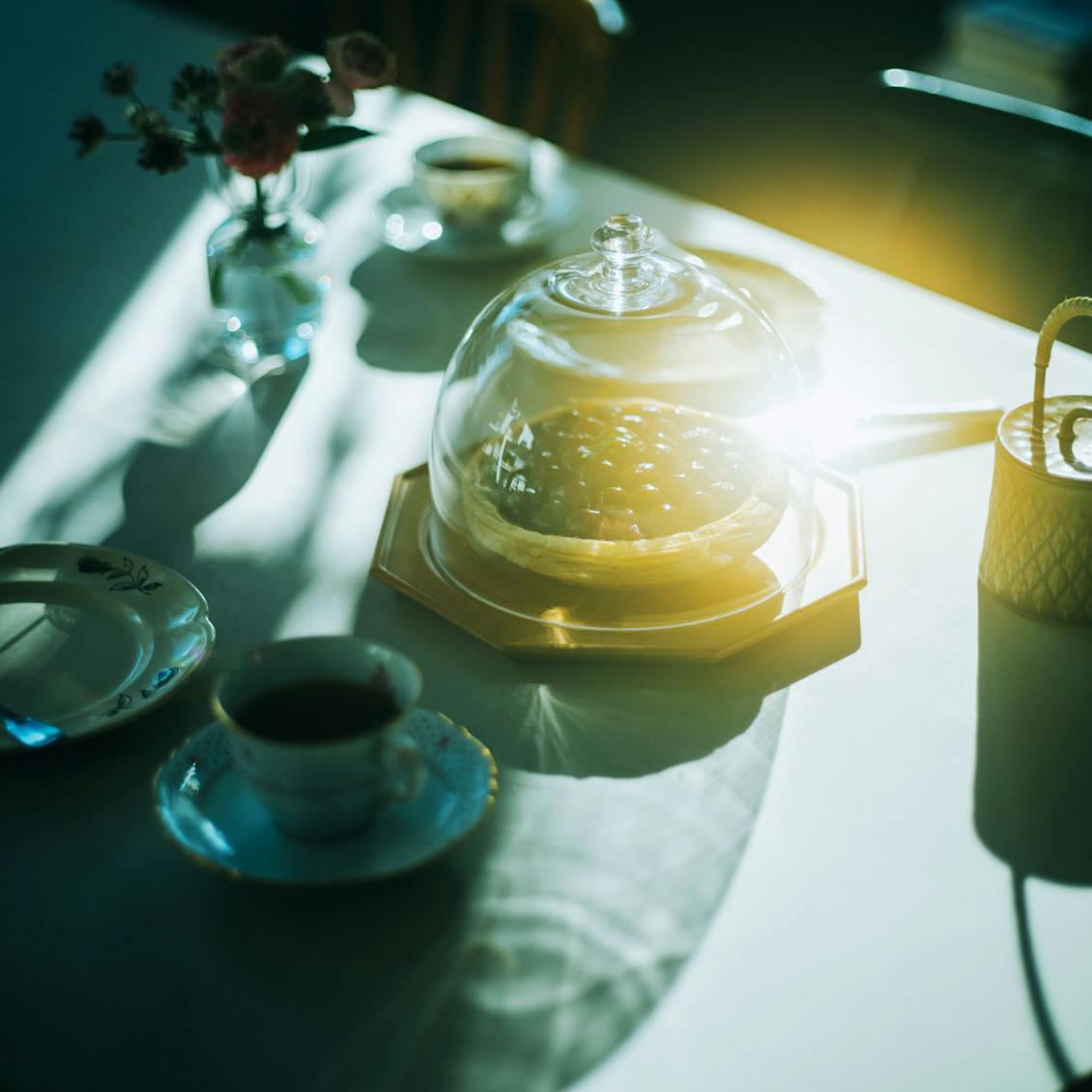 北欧vintage ガラスドーム いつかヴィンテージに】出会いはストックホルムのカフェ。ガラスドーム