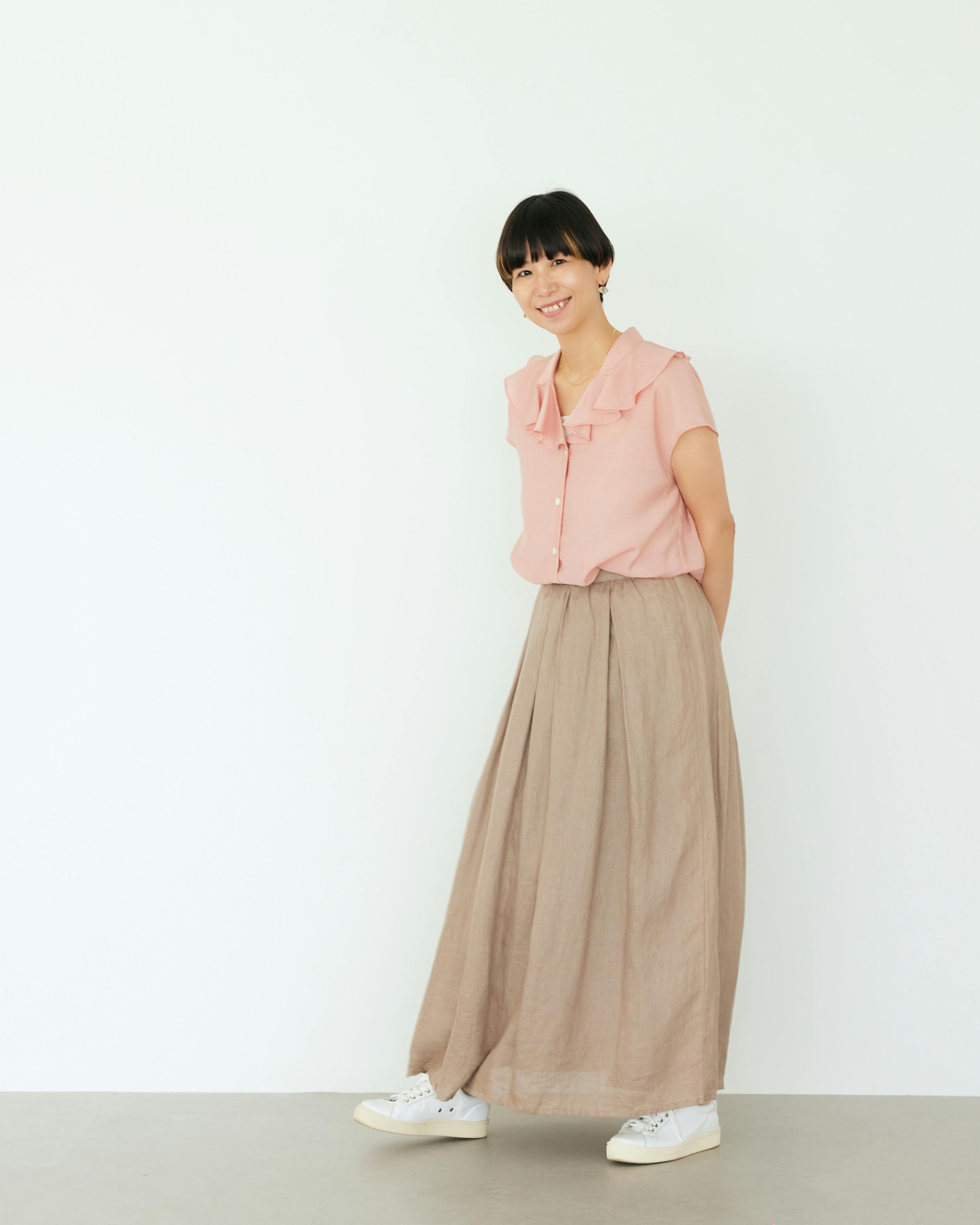 開発秘話＆店長佐藤の着回しコーデ】「あの花をまとえたら