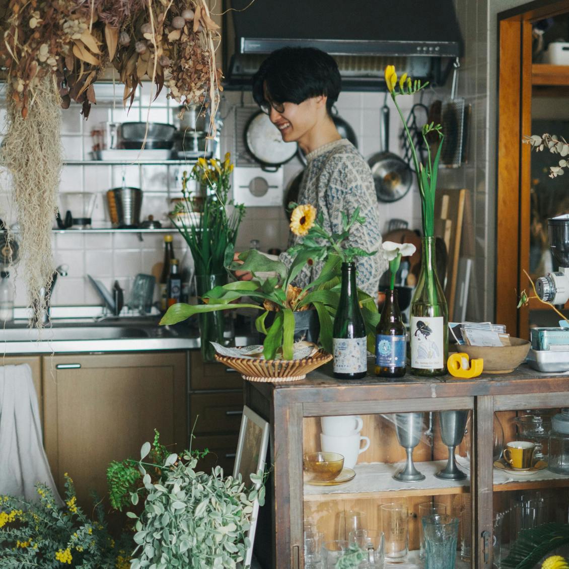 花 の ない セール 花屋 本