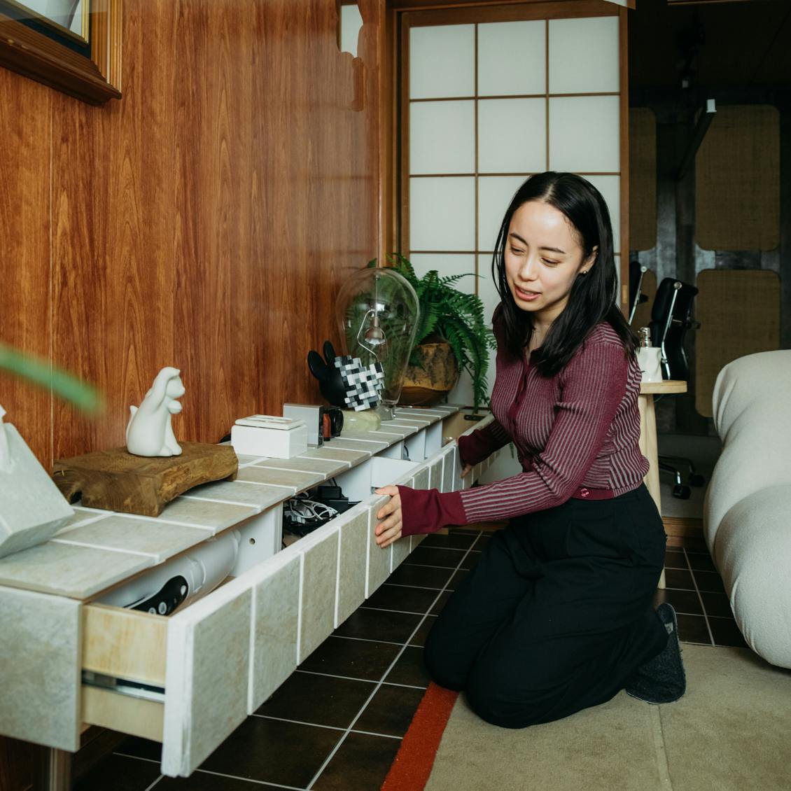 手をかける住まい】後編：収納も家具も手作り。賃貸でも、今の暮らしに