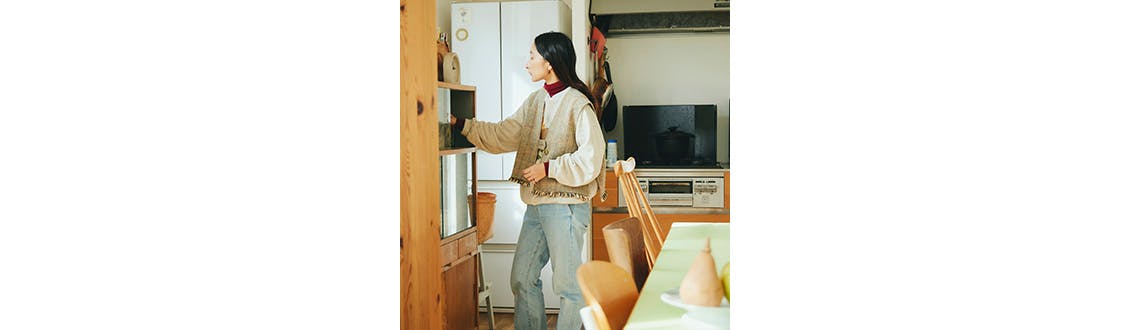 よしいちひろさんの着こなし日記】いつものコーデに味変をひと