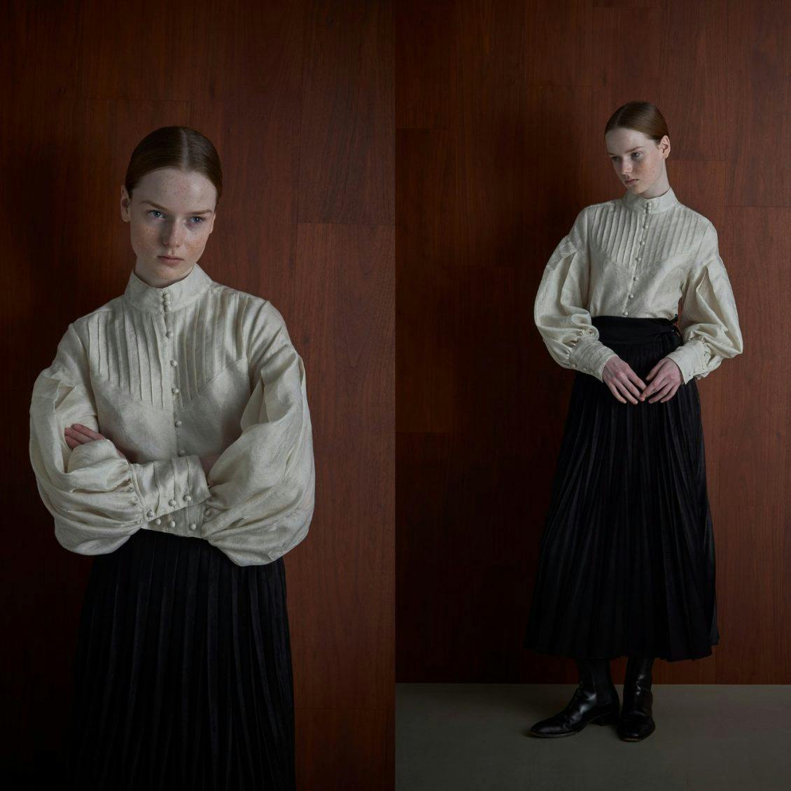 【USED】foufou 伊勢丹限定 クラシカルピンタックブラウス USED】foufou 伊勢丹限定 クラシカルピンタックブラウス - メルカリ